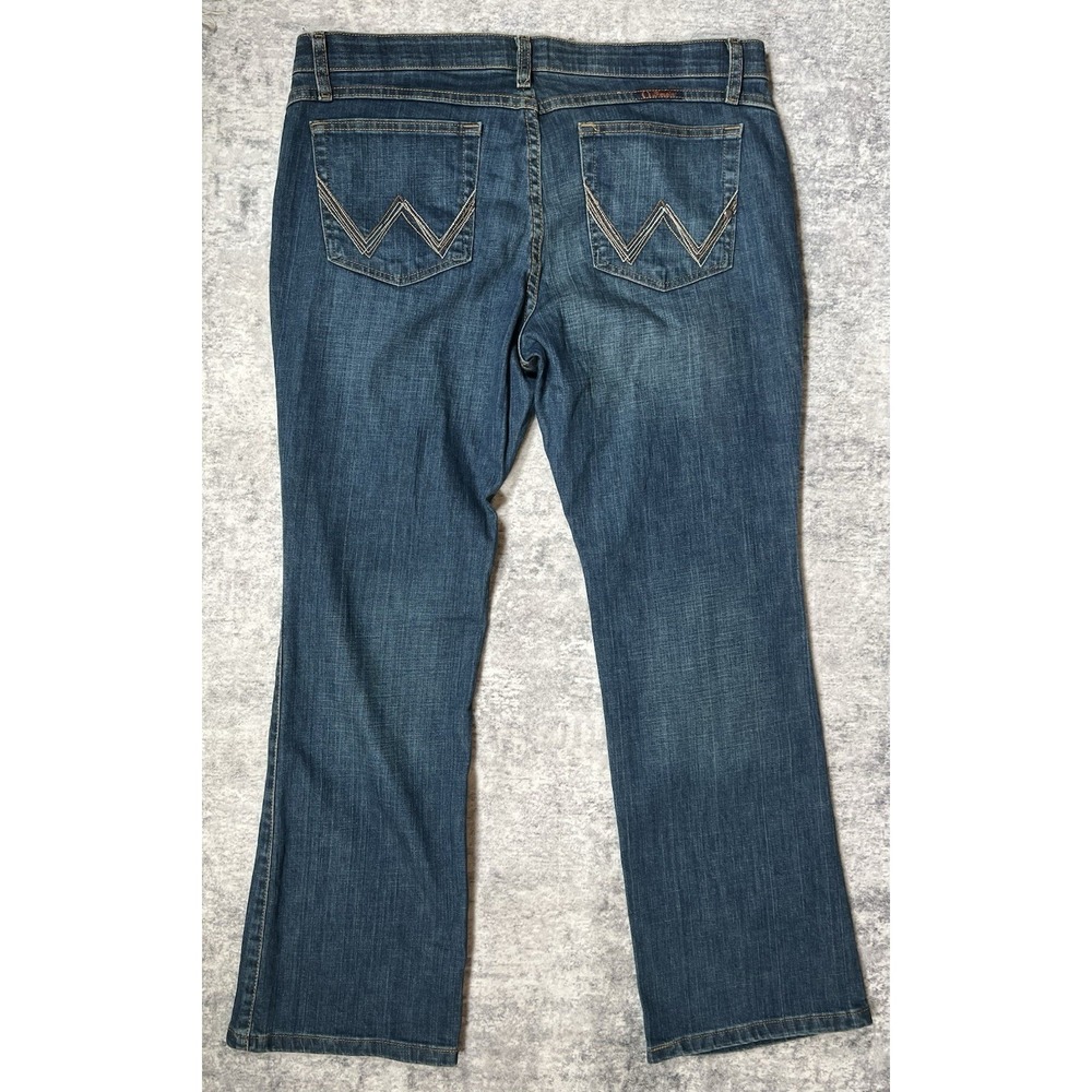 Wrangler Q-Baby No Gap Women's Stretch Jeans 15/16 38x30 Ultimate Riding WRQ20TB